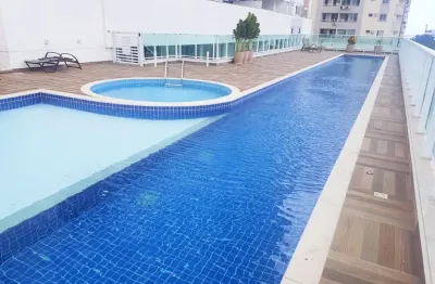 Apartamento com 03 dormitórios sendo 02 suítes e 2 garagens, semimobiliado em barreiros - são josé, sc