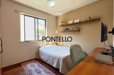 Apartamento à venda, 4 quartos, 1 suíte, 2 vagas, santo antônio - belo horizonte/mg