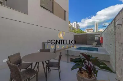 Apartamento área privativa à venda, 3 quartos, 1 suíte, 2 vagas, serra - belo horizonte/mg