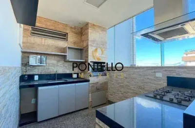 Cobertura à venda, 4 quartos, 2 suítes, 4 vagas, santa inês - belo horizonte/mg