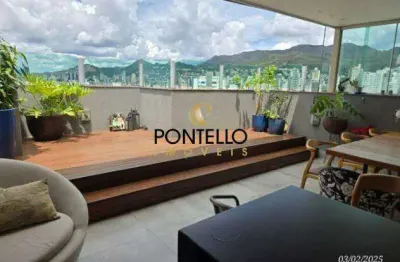 Cobertura de 172m², com 4 quartos, 1 suíte, 4 vagas de garagem e muito mais!