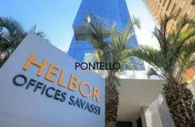 Sala comercial de 45m² com 1 vaga de garagem em localização privilegiada na savassi