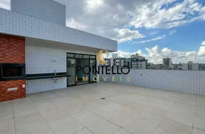 Cobertura à venda, 4 quartos, 1 suíte, 3 vagas, prado - belo horizonte/mg