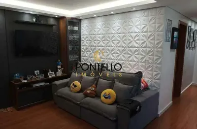 Cobertura à venda, 3 quartos, 1 suíte, 2 vagas, santa mônica - belo horizonte/mg