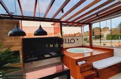 Cobertura à venda, 2 quartos, 1 vaga, são gabriel - belo horizonte/mg