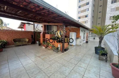 Cobertura à venda, 4 quartos, 2 suítes, 3 vagas, santo antônio - belo horizonte/mg