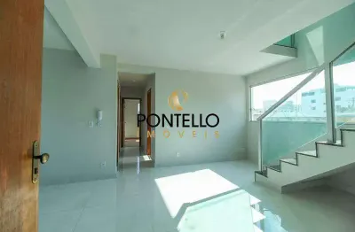 Cobertura à venda, 3 quartos, 1 suíte, 2 vagas, santa mônica - belo horizonte/mg