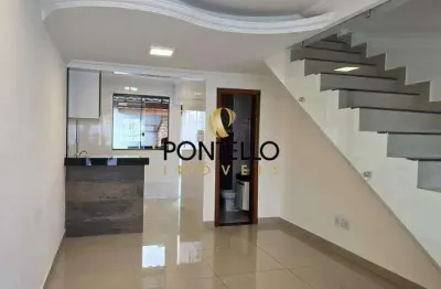 Casa à venda, 2 quartos, 1 vaga, santa branca - belo horizonte/mg