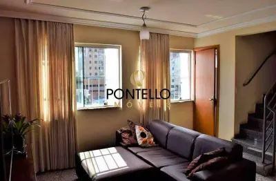 Cobertura à venda, 3 quartos, 1 suíte, 2 vagas, sagrada família - belo horizonte/mg
