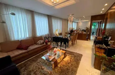 Apartamento à venda, 3 quartos, 1 suíte, 2 vagas, lourdes - belo horizonte/mg