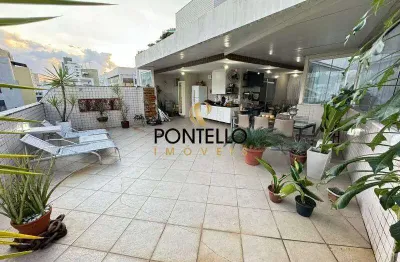 Cobertura à venda, 3 quartos, 1 suíte, 2 vagas, cidade nova - belo horizonte/mg