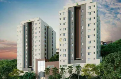 Apartamento de 56m², com 2 quartos sendo 1 suíte, em condomínio com áreas de lazer!