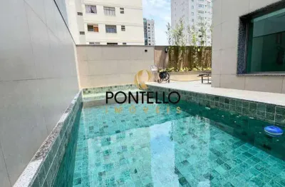 Apartamento à venda, 1 quarto, 2 vagas, funcionários - belo horizonte/mg