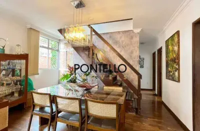 Cobertura à venda, 4 quartos, 1 suíte, 2 vagas, alto barroca - belo horizonte/mg