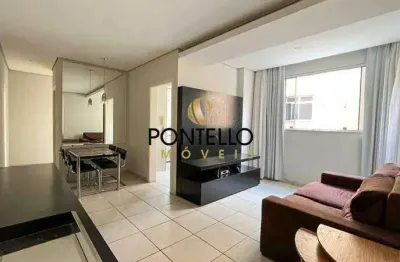 Apartamento à venda, 2 quartos, 1 suíte, 2 vagas, castelo - belo horizonte/mg