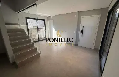 Cobertura de aproximadamente 105m² à venda – 2 quartos, 2 suítes, 3 vagas – serra