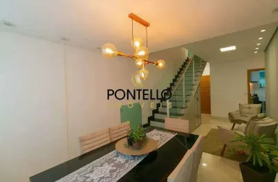 Cobertura de aproximadamente 178m² à venda – 3 quartos, 1 suíte, 2 vagas – manacás