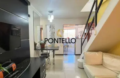 Cobertura de aproximadamente 93m² à venda – 3 quartos, 1 suíte, 1 vaga – Santa Amélia