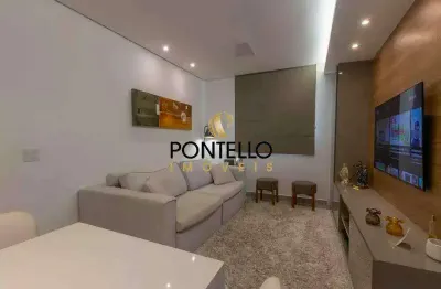 Apartamento de aproximadamente 62m² à venda – 2 quartos, 2 suítes, 2 vagas – Cruzeiro