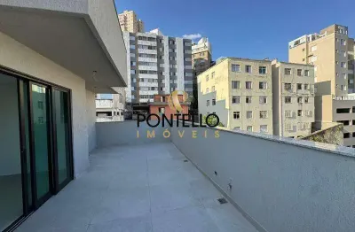 Cobertura de 121m² à Venda – 2 Quartos (1 Suíte) – 2 Vagas – Serra