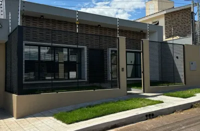 Jardim novo horizonte, linda casa térrea com garagem para 6 carros paralelo