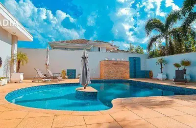 Casa com 3 dormitórios à venda, 460 m² por r$ 5.034.500,00 - residencial villa lobos - paulínia/sp