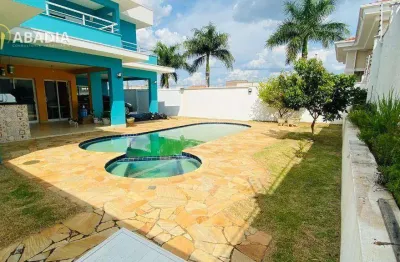 Casa com 4 dormitórios à venda, 276 m² por r$ 1.699.500,00 - condomínio terras do fontanário - paulínia/sp