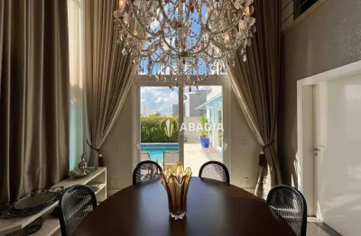 Casa com 3 dormitórios à venda, 400 m² por r$ 3.799.500,00 - residencial villa lobos - paulínia/sp