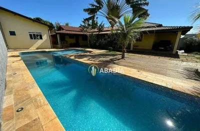Chácara com 4 dormitórios à venda, 1050 m² por r$ 1.590.000,00 - parque da represa - paulínia/sp