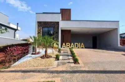 Casa com 3 dormitórios à venda, 198 m² por r$ 1.790.000,00 - santorini residencial club - paulínia/sp