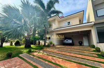 Casa com 5 dormitórios à venda, 363 m² por r$ 1.995.000,00 - condomínio terras do fontanário - paulínia/sp