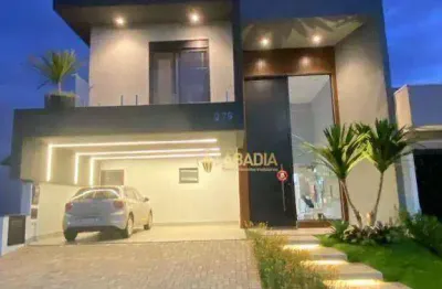 Casa com 3 dormitórios à venda, 221 m² por r$ 1.989.500,00 - residencial club portinari - paulínia/sp