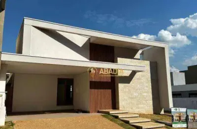 Casa com 4 dormitórios à venda, 211 m² por r$ 2.249.500,00 - santorini residencial club - paulínia/sp