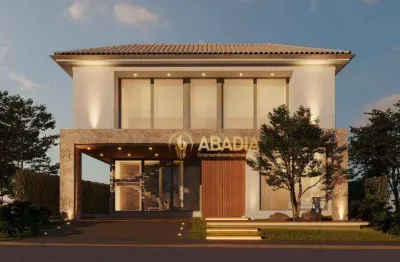 Casa com 5 dormitórios à venda, 418 m² por r$ 4.849.500,00 - condomínio villa bella florença - paulínia/sp