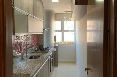 Apartamento com 2 dormitórios à venda, 60 m² por r$ 429.700,00 - vivare club residence - paulínia/sp