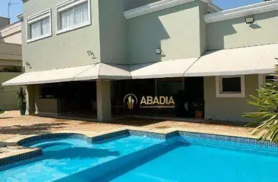 Casa com 5 dormitórios à venda, 470 m² por r$ 2.989.500,00 - condomínio metropolitan park - paulínia/sp