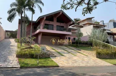 Casa com 4 dormitórios à venda, 487 m² por r$ 2.751.000,00 - condomínio jardim botânico (sousas) - campinas/sp