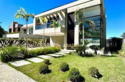 Casa com 4 dormitórios à venda, 430 m² por r$ 5.499.500,00 - alphaville dom pedro - campinas/sp
