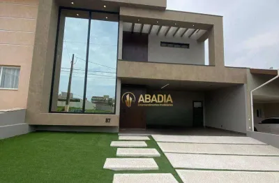 Casa com 3 dormitórios à venda, 330 m² por r$ 2.594.500,00 - condomínio figueira branca - paulínia/sp