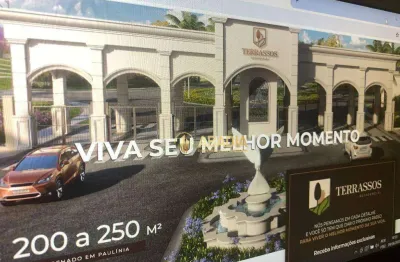 Terreno à venda, 200 m² por r$ 310.000,00 - terrassos residencial - paulínia/sp