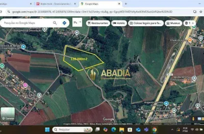 Área rural em cosmópolis próximo a rodovia zeferino vaz.