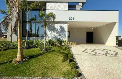 Casa com 3 dormitórios à venda, 208 m² por r$ 1.999.500,00 - santorini residencial club - paulínia/sp
