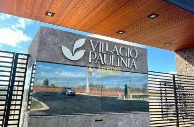 Terreno à venda, 200 m² por r$ 206.000,00 - residencial villagio paulínia - paulínia/sp