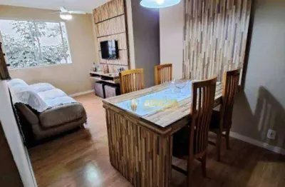 Apartamento com 3 dormitórios à venda, 62 m² por r$ 445.000 - residencial spazio ponte nova - paulínia/sp
