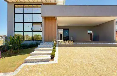 Casa com 3 dormitórios à venda, 200 m² por r$ 2.100.000 - santorini residencial club - paulínia/sp