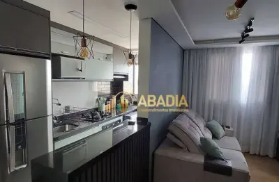 Apartamento com 2 dormitórios à venda, 45 m² por r$ 399.000,00 - residencial for life park premium - paulínia/sp