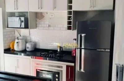 Apartamento com 2 dormitórios à venda, 50 m² por r$ 318.000 - residencial parque padovani - paulínia/sp