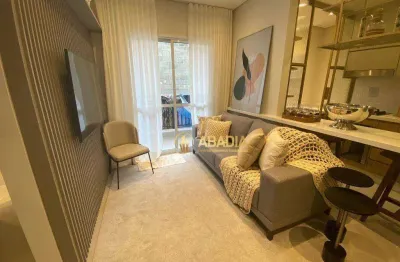 Apartamento com 2 dormitórios à venda, 60 m² por r$ 540.000,00 - città di arezzo - paulínia/sp