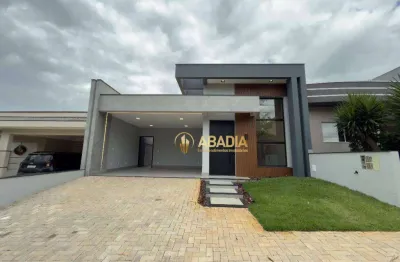 Casa com 3 dormitórios à venda, 181 m² por r$ 1.485.000,00 - condomínio yucatan - paulínia/sp