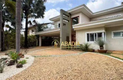 Casa a venda com cinco suites no condomínio residencial colina em campinas